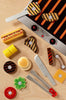 Wooden Grill & Serve BBQ Set