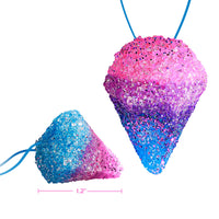 Make Your Own Glitter Diamond Necklaces