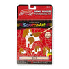 Scratch Art Animal Families