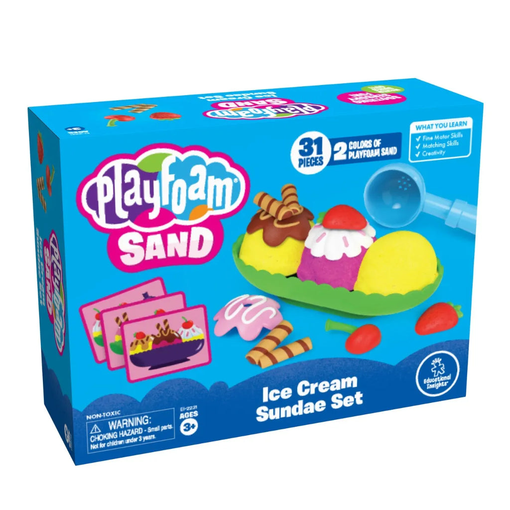 Playfoam Sand Ice Cream Sundae Set