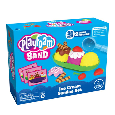 Playfoam Sand Ice Cream Sundae Set