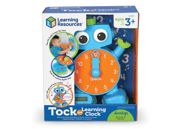 Tock The Learning Clock Blue