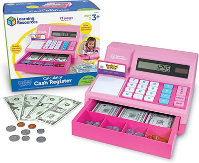 Pretend & Play Calculator Cash Register - Pink