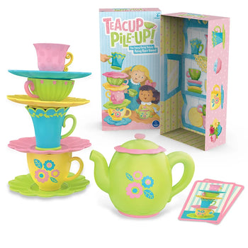 Teacup Pile-Up! Relay Game
