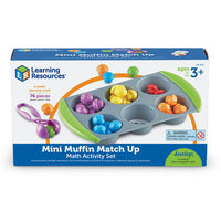 Mini Muffin Match Up Math Activity Set