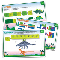 MathLink Cubes Kindergarten Math Activity Set: Dino Time!