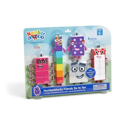 Numberblocks Six to Ten Friends Figure Pack