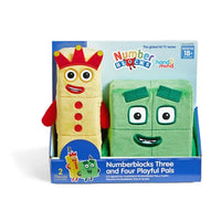 Numberblocks Three and Four Playful Pals