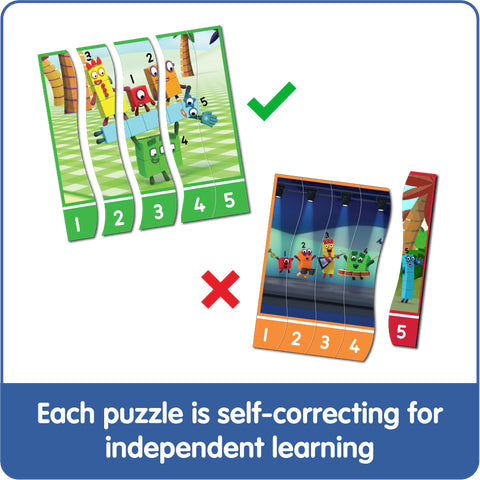 Numberblocks Sequencing Puzzle Set - The Science Store