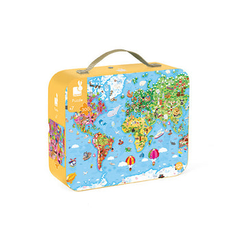 Giant World Map Puzzle