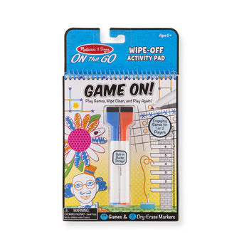 On the Go- Wipe Off Activity Pad