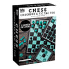 Chess Checkers & Tic Tac Toe 