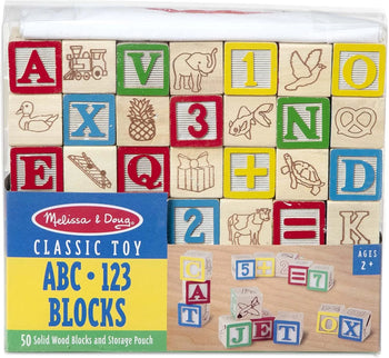 Classic Toy ABC-123 Blocks