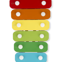 wooden caterpillar xylophone
