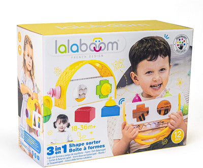 3 in 1 Shape Sorter And Balancing Game