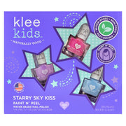 Starry Sky Kiss - Klee Kids Nail Polish - 3 piece set