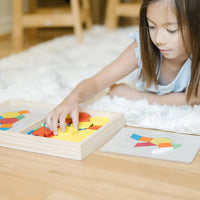 Pattern Blocks and Boards - NERD'S BOX TOYS