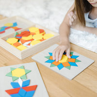 Pattern Blocks and Boards - NERD'S BOX TOYS