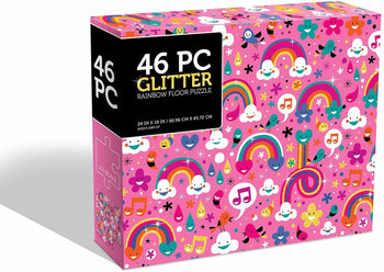 Glitter Rainbow Floor Puzzle