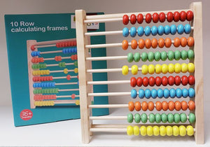 Abacus - 10 Row Calculating Frame