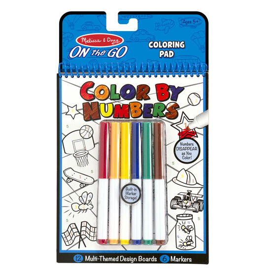 Color by Numbers Blue