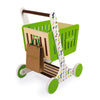 Green Market Shopping Trolley (Wood)