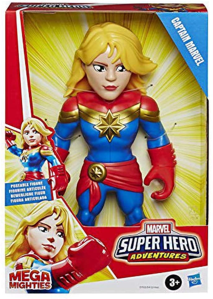 Mega Mighties Marvel Super Hero Adventures Captain Marvel | NERD'S BOX TOYS