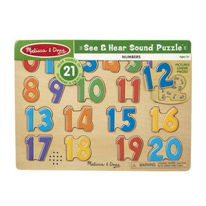 Numbers See & Hear Sound Puzzle
