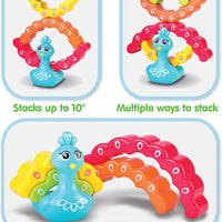 Stack 'n Play Peacock - NERD'S BOX TOYS